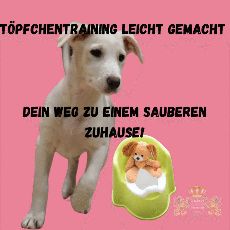 🐾 Töpfchentraining leicht gemacht – Dein Weg zu einem sauberen Zuhause! 🐶🚽